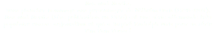 Max und Moritz. Deux planches hommage aux personnages de Wilhelm Bush (1832-1908). Max und Moritz (1ère publication en 1865) est une série allemande très populaire encore aujourd'hui et qui a inspiré Rudolph Dirk pour sa série Pim Pam Poum ! 
