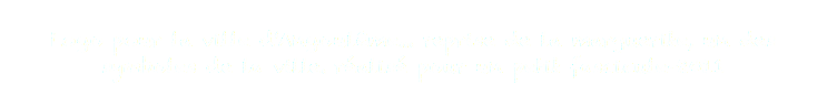  Logo pour la ville d'Angoulême... reprise de la marguerite, un des symboles de la ville. réalisé pour un petit fascicule-2011 