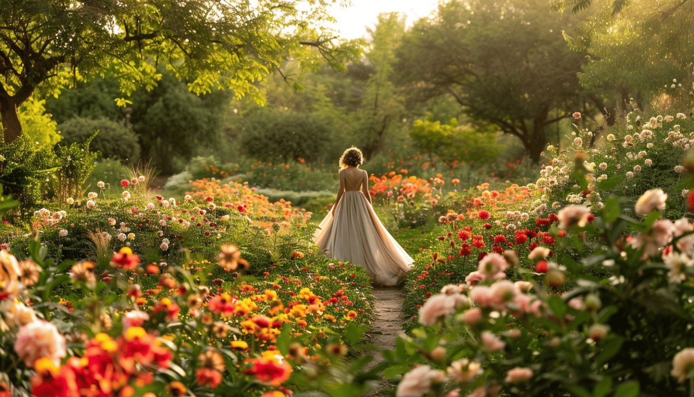Promenade poétique à travers les jardins de Mazan